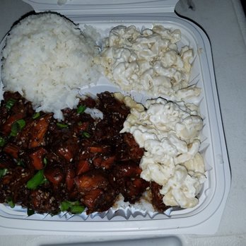 Hawaiian Bros Island Grill - a meal in a styrofoam container - Hawaiian Near Me - Independence, Missouri