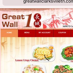 Great Wall - This is what is on the website for crispy lemon chicken...not actually what they sell.