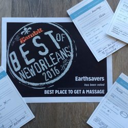Earthsavers - Mandeville - Gambit named us Best Place to get a Massage in 2016