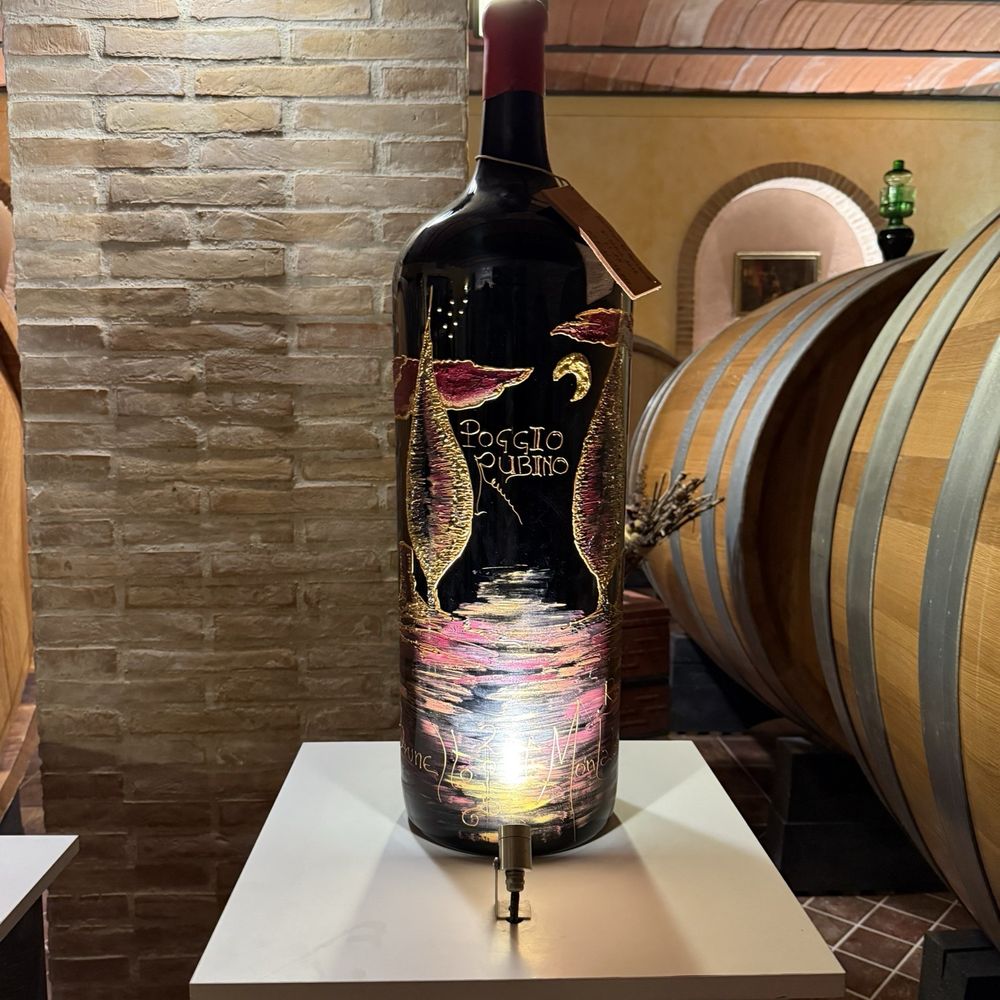 Poggio Rubino - Painted by Alessandra - Wineries Near Me - Montalcino, SI Poggio Rubino - Painted by Alessandra - Wineries Near Me - Montalcino, SI