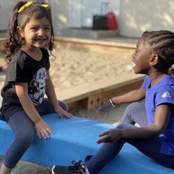 Tracy Learning Center Preschool - Outside play!