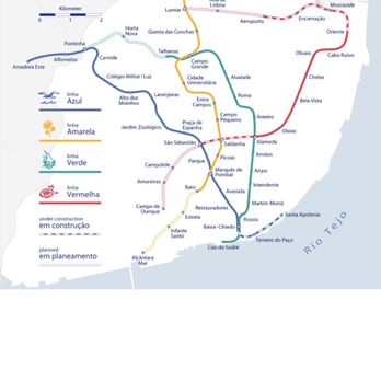 Metro Aeroporto - Official map - Metro Stations Near Me - Lisbon, 11