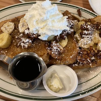 Sunshine Cafe - Bananas Foster French Toast - Cafes Near Me - Napa, California Sunshine Cafe - Bananas Foster French Toast - Cafes Near Me - Napa, California