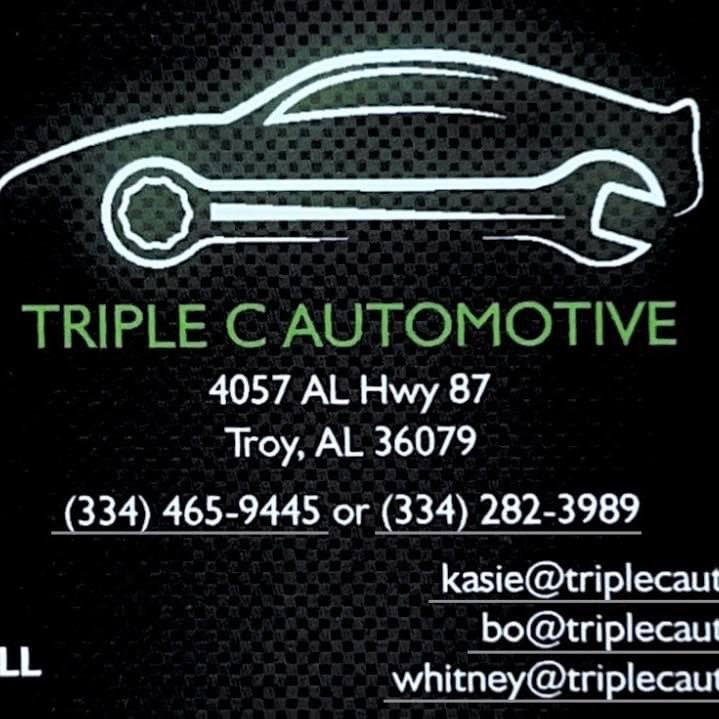 TRIPLE C AUTOMOTIVE 4057 AL Hwy 87, Troy, Alabama Auto Repair