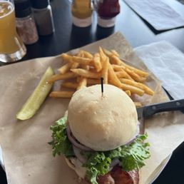 White Cheddar Burger
