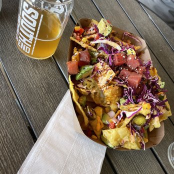 SouthEnd Brewing - Ahi Tuna Nachos - Breweries Near Me - Greensboro, North Carolina