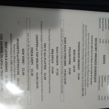 Nick's West Side - Avoid this BBQ menu! - Breakfast & Brunch Near Me - Sedona, Arizona