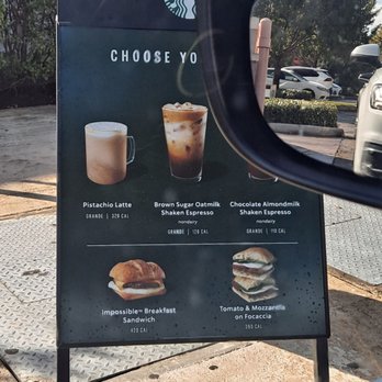Starbucks - a menu sign for a coffee shop - Coffee & Tea Near Me - Doral, Florida Starbucks - a menu sign for a coffee shop - Coffee & Tea Near Me - Doral, Florida