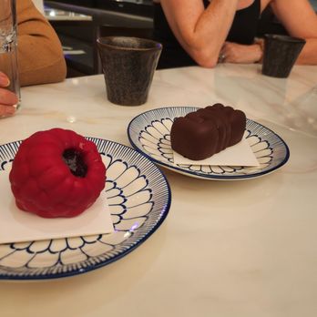 Ocean Goose - Raspberry mousse and Tiramisu - Japanese Near Me - Vancouver, British Columbia Ocean Goose - Raspberry mousse and Tiramisu - Japanese Near Me - Vancouver, British Columbia