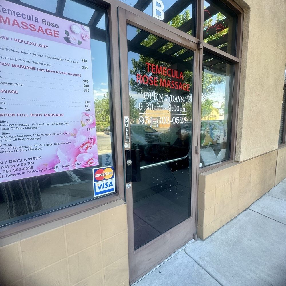 Temecula Rose Massage - Entrance - Massage Therapy Near Me - Temecula, California Temecula Rose Massage - Entrance - Massage Therapy Near Me - Temecula, California