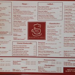 Bakery & Deli - Tageskarte (Januar 2023)