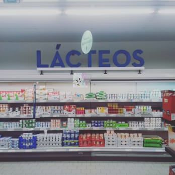 Aldi - Diary section. Aldi supermarket, Torrevieja, Spain - Grocery Near Me - Torrevieja, A