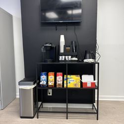 Secure The Bags - Free coffee and tea.