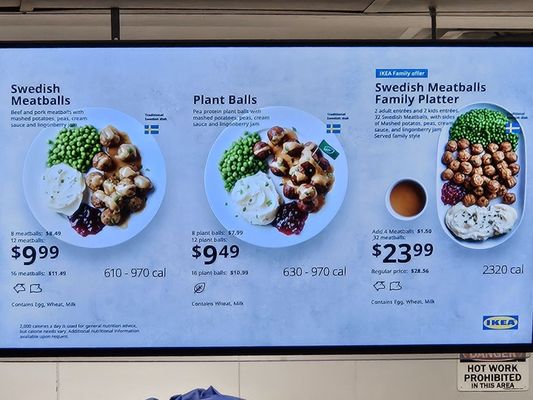 Menu photo 7 IKEA Restaurant Nottingham, MD