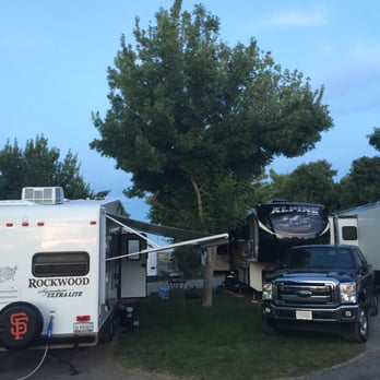 Twin Falls / Jerome KOA - Site # 2 & 3 Shoshone Falls & Snake River bridge - Campgrounds Near Me - Jerome, Idaho Twin Falls / Jerome KOA - Site # 2 & 3 Shoshone Falls & Snake River bridge - Campgrounds Near Me - Jerome, Idaho