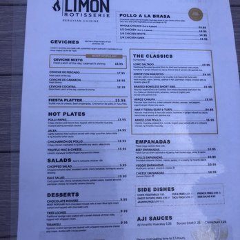 Limon - Menu - Tapas/Small Plates Near Me - Burlingame, California Limon - Menu - Tapas/Small Plates Near Me - Burlingame, California