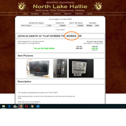 Sold 4 U Auctions - Here is the AD directly captured from their site.