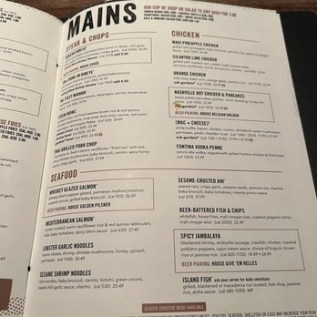 Yard House - Mains menu - New American Near Me - Honolulu, Hawaii Yard House - Mains menu - New American Near Me - Honolulu, Hawaii