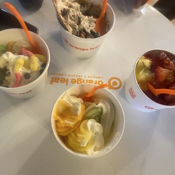 Orange Leaf Frozen Yogurt - Ice Cream & Frozen Yogurt Near Me - San Antonio, Texas Orange Leaf Frozen Yogurt - Ice Cream & Frozen Yogurt Near Me - San Antonio, Texas