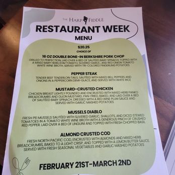The Harp And Fiddle - Menu - Irish Near Me - Park Ridge, Illinois The Harp And Fiddle - Menu - Irish Near Me - Park Ridge, Illinois