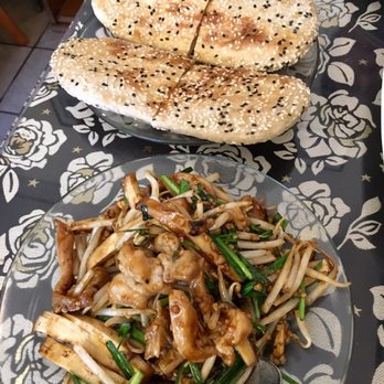 Dew Drop Inn - #80 Shao Bing Sesame Bread Pockets with Chicken and Vegetables - Chinese Near Me - Honolulu, Hawaii Dew Drop Inn - #80 Shao Bing Sesame Bread Pockets with Chicken and Vegetables - Chinese Near Me - Honolulu, Hawaii