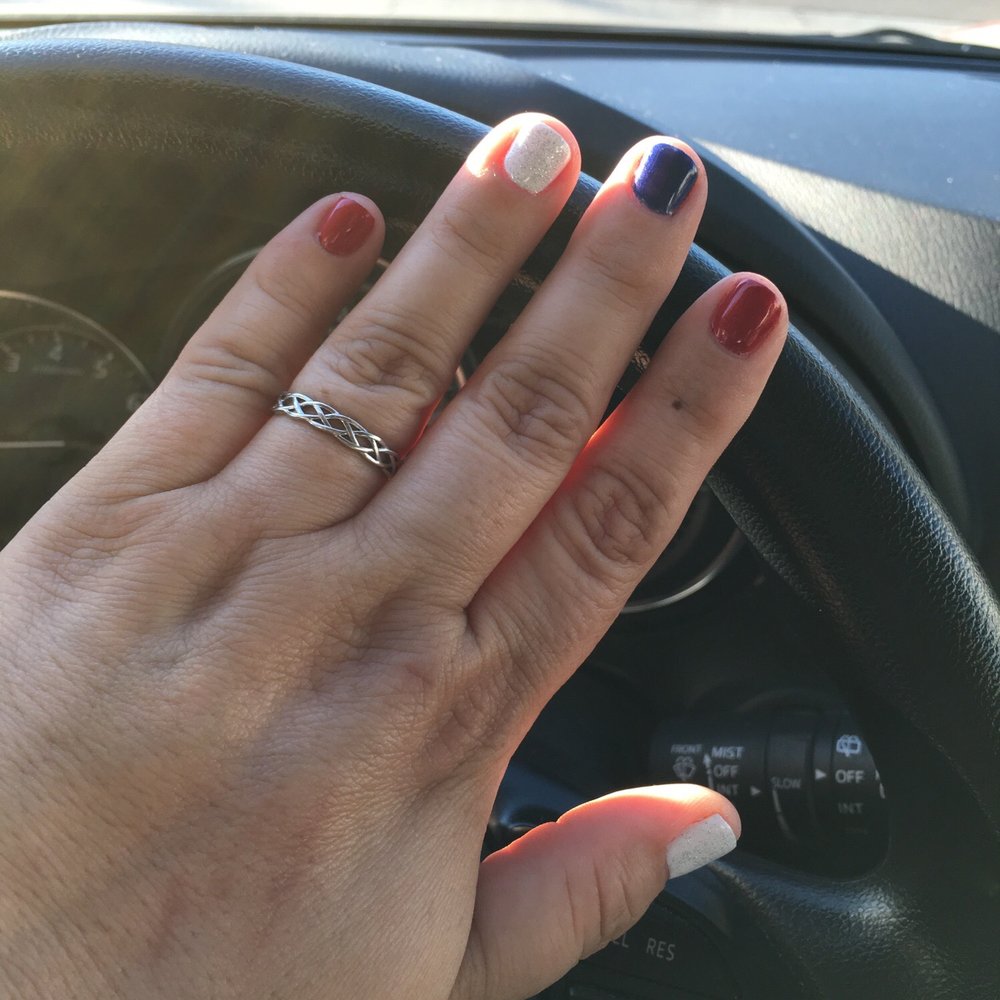 Nails By Amy - Patriotic nails for the Olympics! - Nail Salons Near Me - Escondido, California Nails By Amy - Patriotic nails for the Olympics! - Nail Salons Near Me - Escondido, California