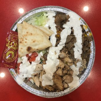 The Halal Guys - Combo was good for CA standards (not NY standard) - Halal Near Me - Glendale, California