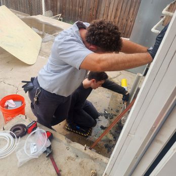 Paws Plumbing - David and Angus welding new pipes! - Plumbing Near Me - San Diego, California Paws Plumbing - David and Angus welding new pipes! - Plumbing Near Me - San Diego, California