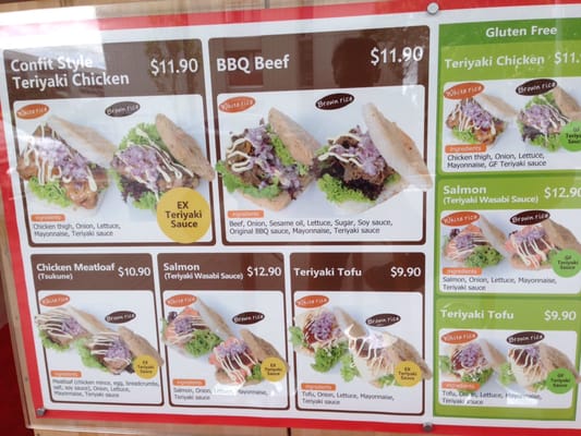Menu photo 1 Rice Burger EX Grafton, AUK Menu photo 1 Rice Burger EX Grafton, AUK