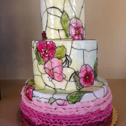 Cake Barn - Stained Glass Buttecream Cake