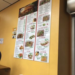 This is their menu board
