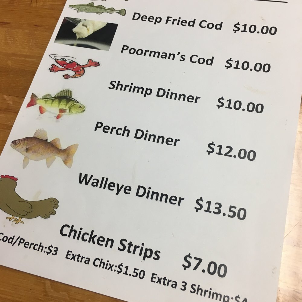 Friday Night Fish Fry Menu Friday Night Fish Fry Menu