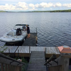 Nelson Lake Lodge - View from public pier at Nelson Lake Lodge