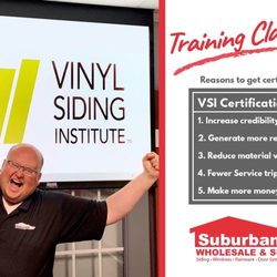 Suburban Wholesale and Supply - VSI Training Class