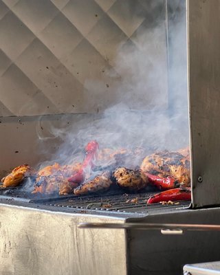 Octopus Falafel Truck by null