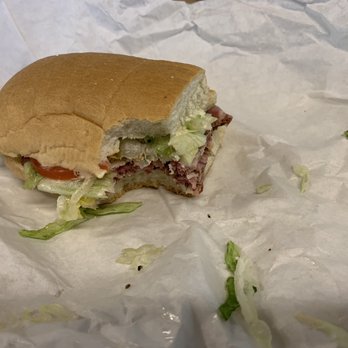 Butch's Grinders - Cold pastrami. So dam good I had to take a bite before the photo. - Delis Near Me - Riverside, California Butch's Grinders - Cold pastrami. So dam good I had to take a bite before the photo. - Delis Near Me - Riverside, California