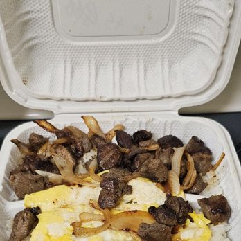 Lee's Breakfast - Steak w/onions & eggs... - Food Trucks Near Me - Waipahu, Hawaii