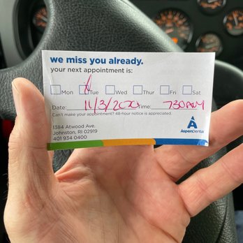 Aspen Dental - Johnston, RI - What they gave me. - Oral Surgeons Near Me - Johnston, Rhode Island Aspen Dental - Johnston, RI - What they gave me. - Oral Surgeons Near Me - Johnston, Rhode Island