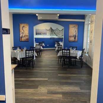 Bodrum Restaurant - The dinning area thru front door and to the right. - Mediterranean Near Me - Venice, Florida