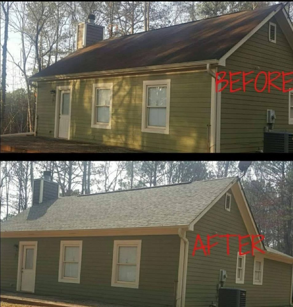 Slide of Hunters Roofing