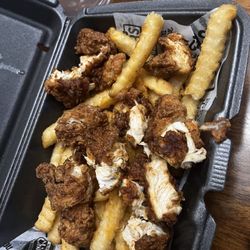 Chronic Fries - Nashville Mac Fries....where? Called and was placed on hold for 30 mins. After a 1 hour round trip...ugh!