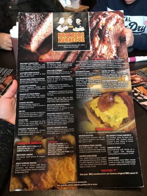 Menu photo 7 Brothers Barbecue New Windsor, NY Menu photo 7 Brothers Barbecue New Windsor, NY