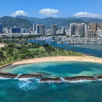 Rainbow Helicopters - Magic Island - Aerial Tours Near Me - Honolulu, Hawaii