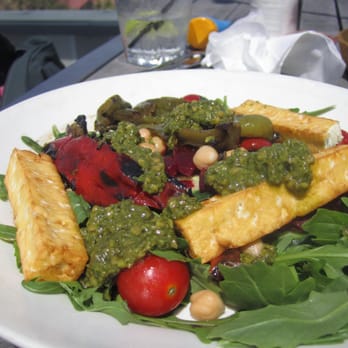 New Brighton Hotel - Roasted Vegetable and halloumi salad - Hotels Near Me - Manly, NSW