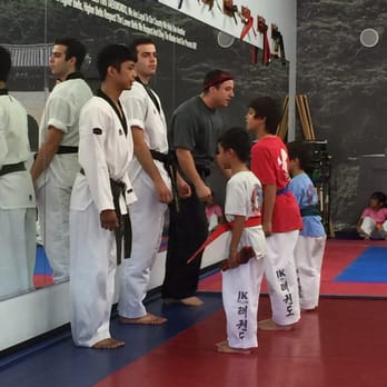 K Taekwondo - My son getting his red belt from his idolized master! - Taekwondo Near Me - Glendale, California K Taekwondo - My son getting his red belt from his idolized master! - Taekwondo Near Me - Glendale, California