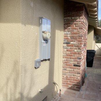 Eagle Plastering - Finished project with paint...I did my own painting after Jorge completed the stucco work - Stucco Services Near Me