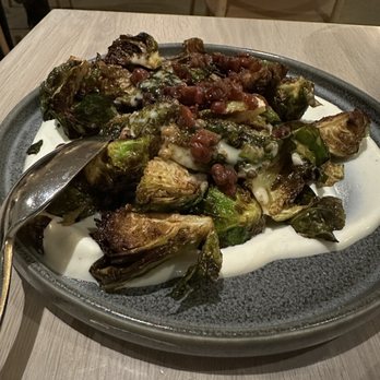 Zaytinya - Crispy Brussels Afelia - Greek Near Me - Washington, DC, District of Columbia