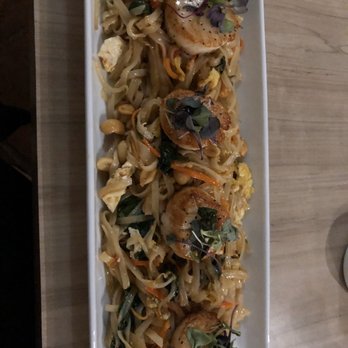 Azalea - Pad Thai. The scallops were delish!!! Such a filling dish, I was starving and could only eat 3/4 of it - Asian Fusion Near Me - San Juan, Puerto Rico Azalea - Pad Thai. The scallops were delish!!! Such a filling dish, I was starving and could only eat 3/4 of it - Asian Fusion Near Me - San Juan, Puerto Rico