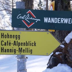 Zuckmayerweg Saas Fee - Eindeutig