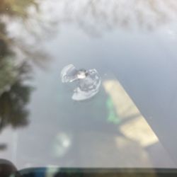 Windshield Doctor - This is a bullseye. We can repair these so you don't have to replace your Windshield
